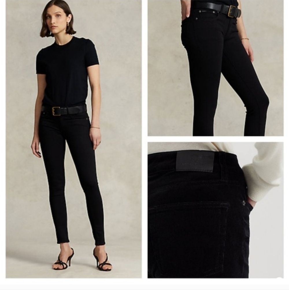 Polo Ralph Lauren Tompkins Mid Rise Skinny Jeans